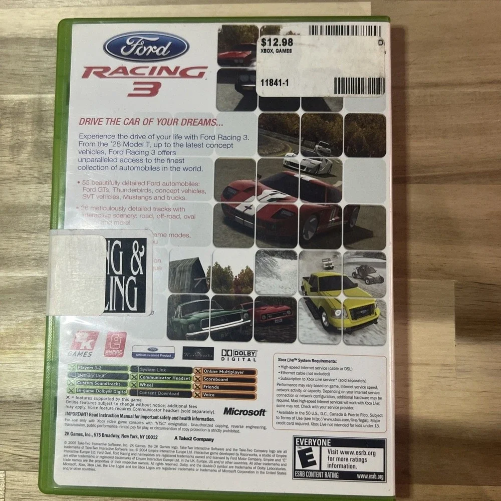 Ford Racing 3 (Microsoft Xbox, 2005)